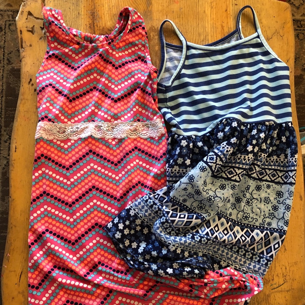 2 summer dresses SZ 5/6 & 6